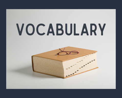 Vocabulary